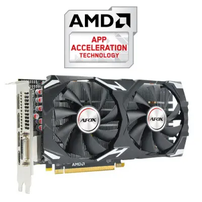 Afox Radeon RX 580 2048SP AFRX580-8192D5H3-V2 Gaming Ekran Kartı