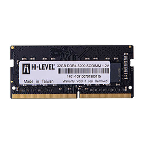 Hi-Level HLV-SOPC25600D4/32G 32GB DDR4 3200MHz Notebook Ram