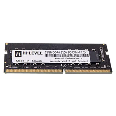 Hi-Level HLV-SOPC25600D4/32G 32GB DDR4 3200MHz Notebook Ram