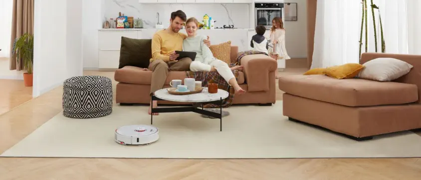 Roborock S7 Robot Süpürge ve Sonic Paspas Beyaz  - Genpa Garantili