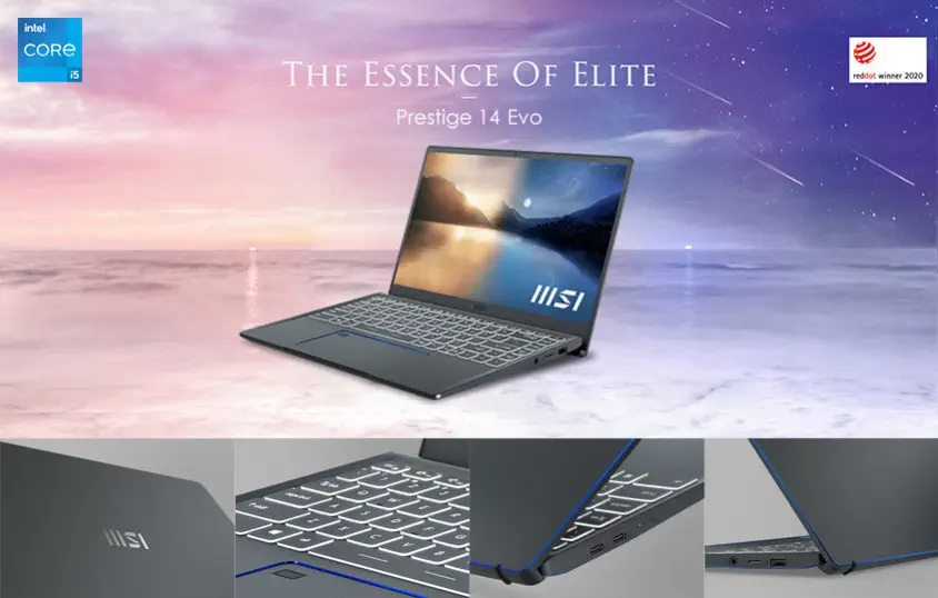 MSI Prestige 14 Evo A11M-600TR 14″ Full HD Notebook