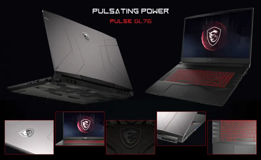 MSI Pulse GL76 11UEK-039XTR 17.3″ Full HD Gaming Notebook