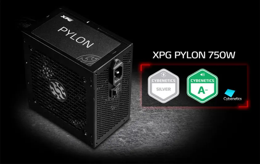 XPG Pylon 750B-BKCEU 750W Gaming Power Supply