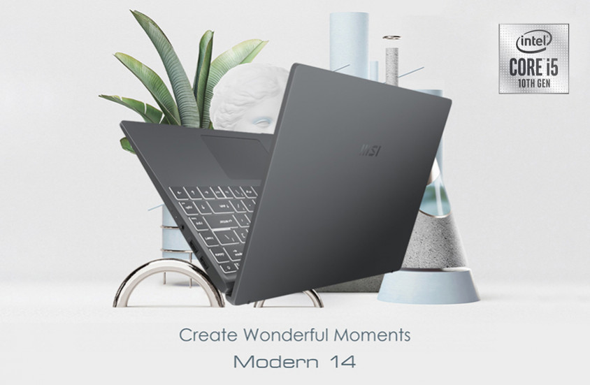 MSI Modern 14 B10MW-603XTR 14” Full HD Notebook