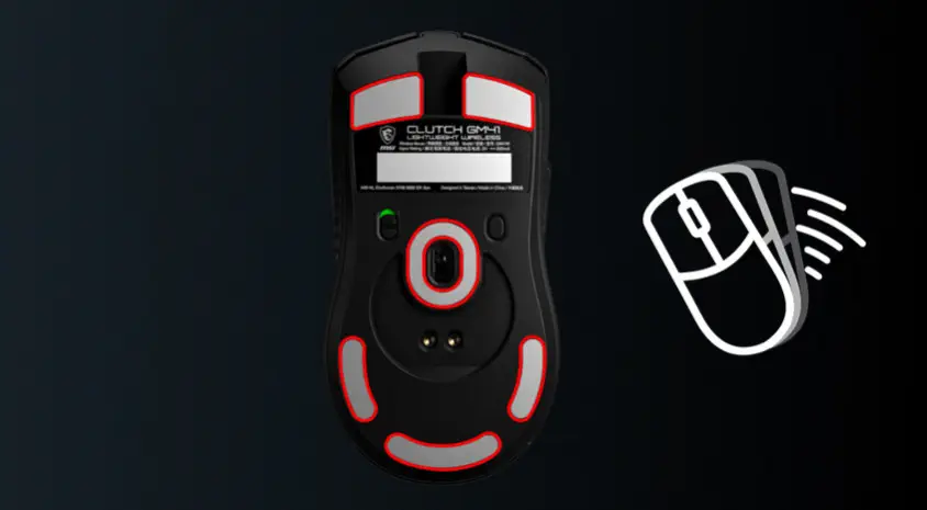 MSI Clutch GM41 Lightweight Wireless Gaming Mouse