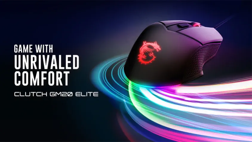 MSI Clutch GM20 Elite Kablolu Gaming Mouse