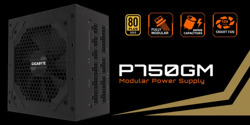 Gigabyte GP-P750GM 750W 80 Plus Gold Full Modüler Power Supply