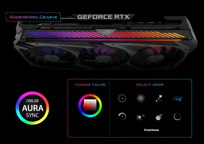 Asus ROG-STRIX-RTX3080TI-12G-GAMING Ekran Kartı