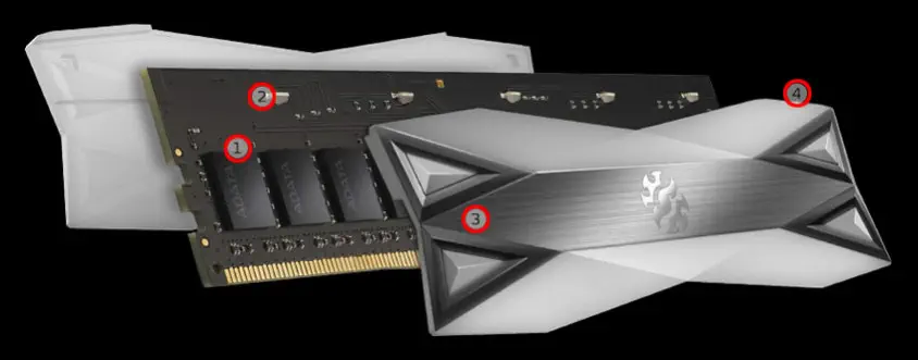 XPG Spectrix D60G AX4U32008G16A-DT60 16GB DDR4 3200MHz Gaming Ram