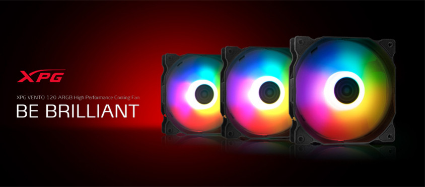 XPG Vento 120 ARGB 120mm Tekli Fan