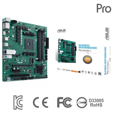 ASUS Pro B550M-C/CSM Anakart