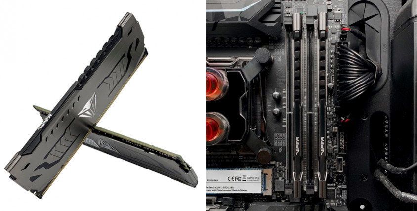 Patriot Viper Steel 16GB (1x16GB) DDR4 3600MHz Gaming Ram (Bellek)