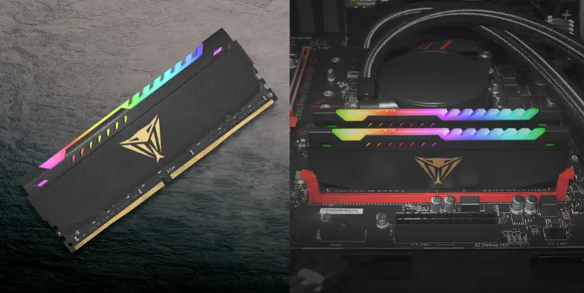 Patriot Viper Steel RGB 8GB (1x8GB) DDR4 3200MHz Gaming Ram