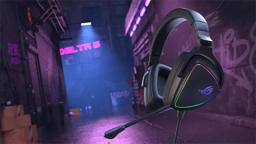 ASUS ROG Delta S Kablolu Siyah Gaming Kulaklık