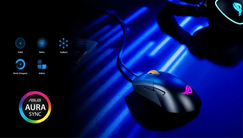 ASUS ROG Keris Kablolu Gaming Mouse
