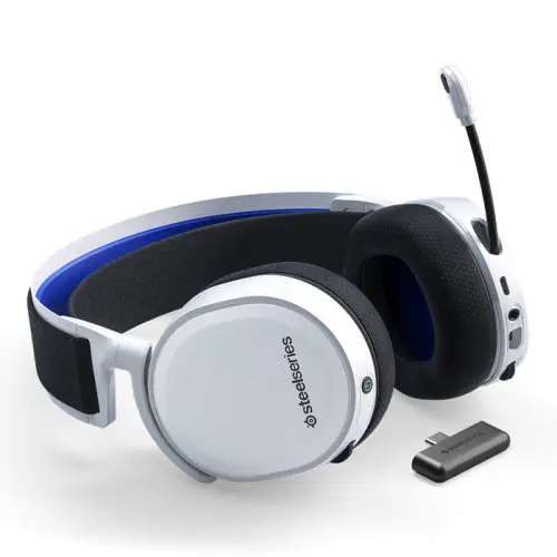 SteelSeries Arctis 7P PS5 Kablosuz Beyaz Gaming Kulaklık