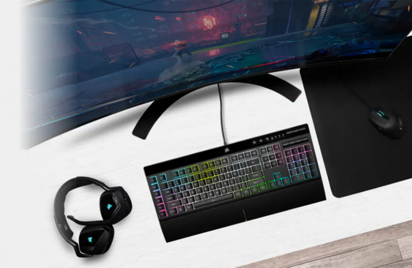 Corsair K55 RGB Pro XT CH-9226715-TR Kablolu Gaming Klavye