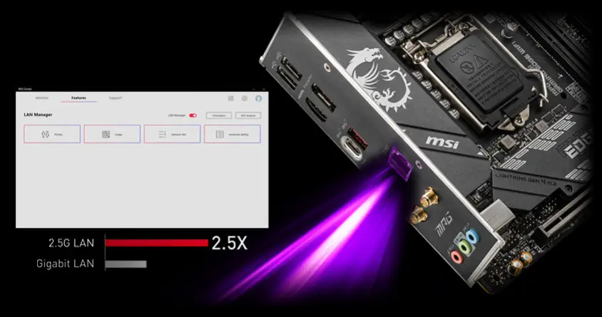 MSI MPG B560I GAMING EDGE WIFI Gaming Anakart