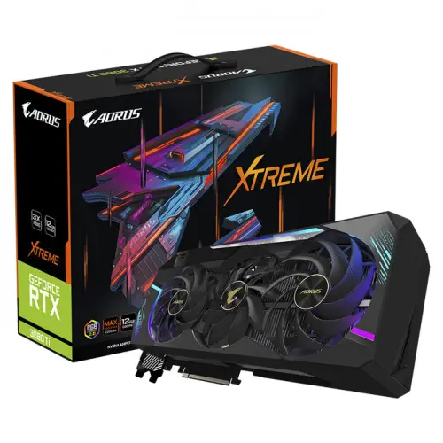 Gigabyte Aorus GeForce RTX 3080 Ti Xtreme 12G LHR Gaming Ekran Kartı