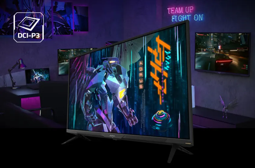 Gigabyte Aorus FV43U 43” VA 4K UHD Gaming Monitör