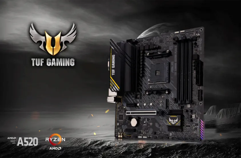 ASUS TUF Gaming A520M-Plus II Gaming Anakart