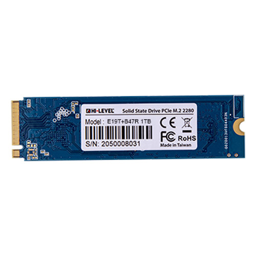 Hi-Level HLV-M2PCIeG4X4SSD2280/1T 1TB PCIe NVMe M.2 SSD Disk