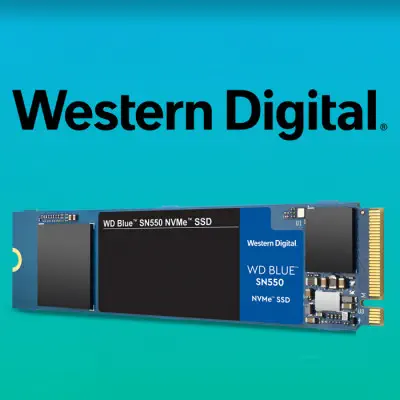 WD Blue SN550 WDS500G2B0C 500GB PCIe NVMe M2 SSD Disk