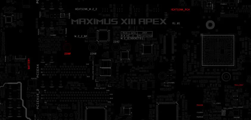 Asus ROG MAXIMUS XIII APEX Gaming Anakart