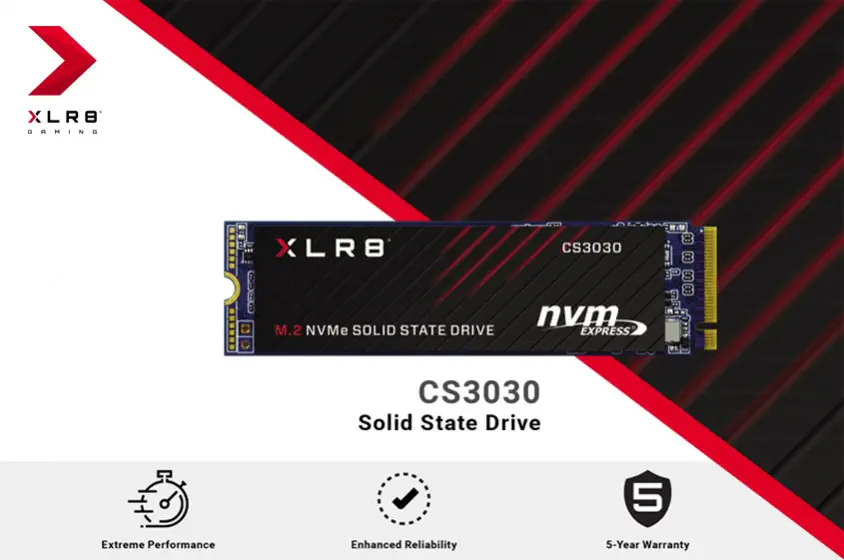 PNY XLR8 CS3030 M280CS3030-1TB-RB 1TB PCIe NVMe M.2 SSD Disk