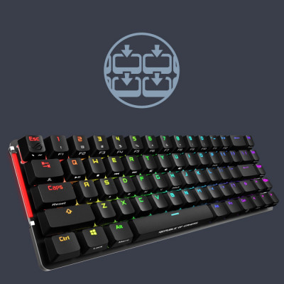 Asus ROG Falchion Mekanik Kablosuz Gaming Klavye