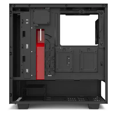 NZXT H510i CA-H510i-BR Mat Siyah/Kırmızı ATX Mid-Tower Gaming Kasa