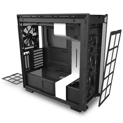 NZXT H710i CA-H710i-W1 Mat Beyaz E-ATX Mid-Tower Gaming Kasa