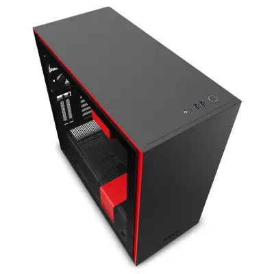 NZXT H710i CA-H710i-BR Mat Siyah/Kırmızı E-ATX Mid-Tower Gaming Kasa