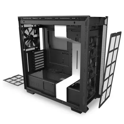 NZXT H710 CA-H710B-W1 Mat Beyaz E-ATX Mid-Tower Gaming Kasa