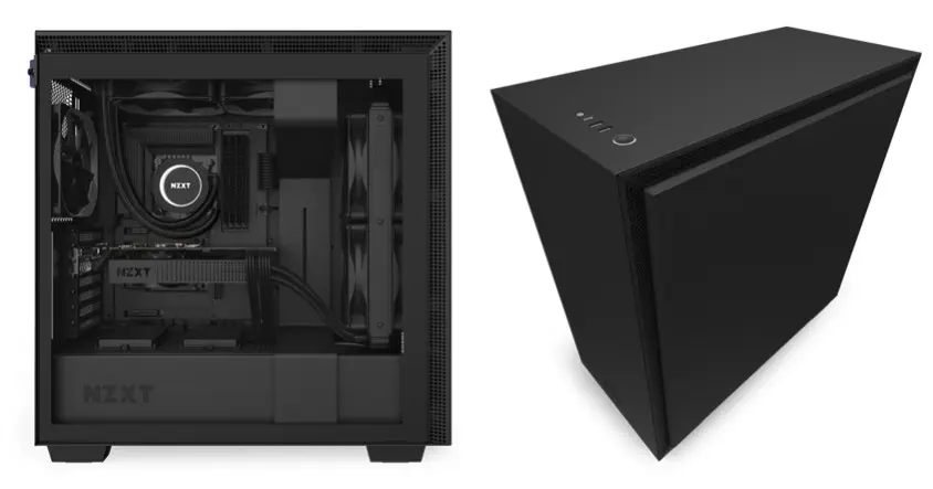 NZXT H710 CA-H710B-B1 Mat Siyah E-ATX Mid-Tower Gaming Kasa