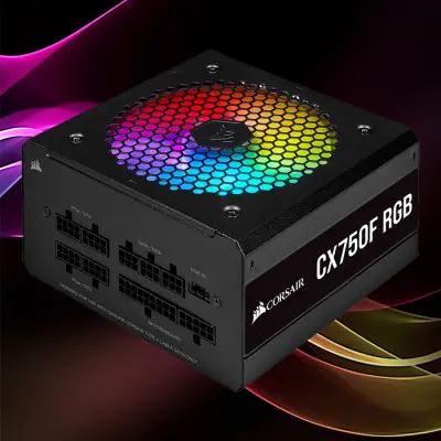 Corsair CX750F RGB CP-9020218-EU 750W Full Modüler Power Supply