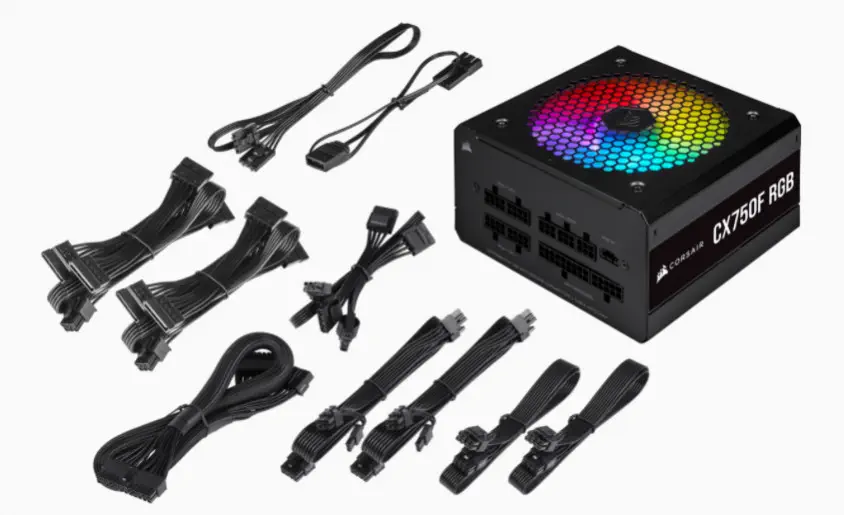 Corsair CX750F RGB CP-9020218-EU 750W Full Modüler Power Supply