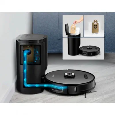 Proscenic M8 Pro Akıllı Çöp İstasyonlu Robot Vacuum&Mop Süpürge