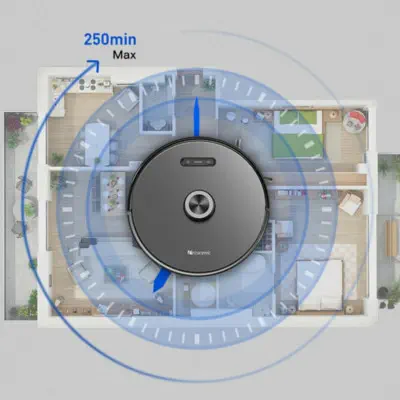 Proscenic M8 Pro Akıllı Çöp İstasyonlu Robot Vacuum&Mop Süpürge