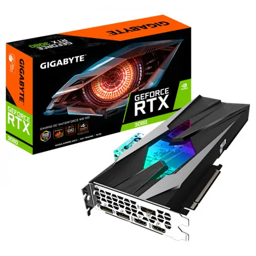 Gigabyte GeForce RTX 3080 Gaming OC WaterForce WB 10G LHR Gaming Ekran Kartı