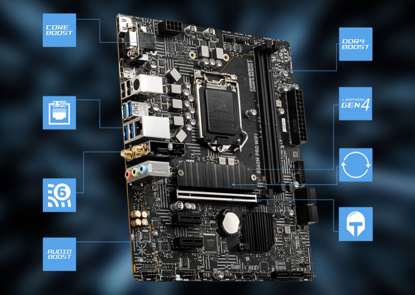 MSI B560M PRO WIFI Gaming Anakart