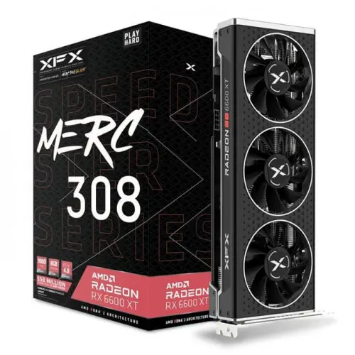 XFX Speedster MERC 308 AMD Radeon RX 6600 XT Black Gaming Ekran Kartı