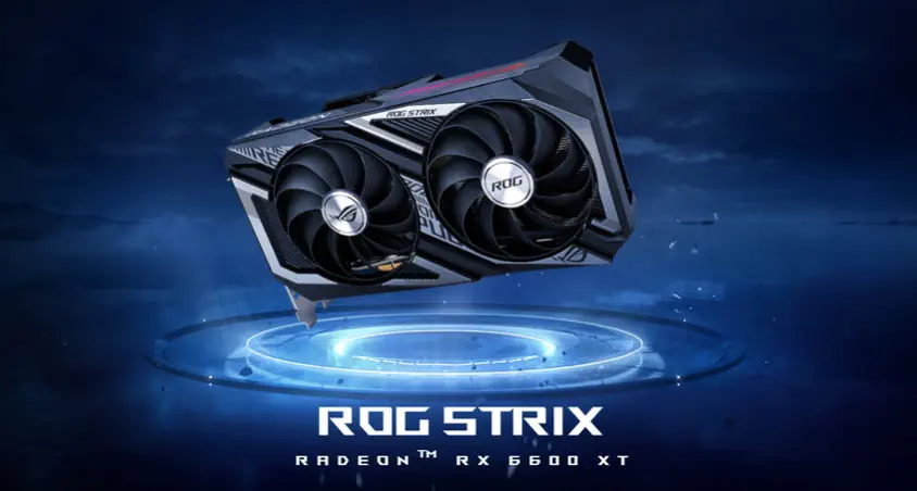 Asus ROG-STRIX-RX6600XT-O8G-GAMING Ekran Kartı