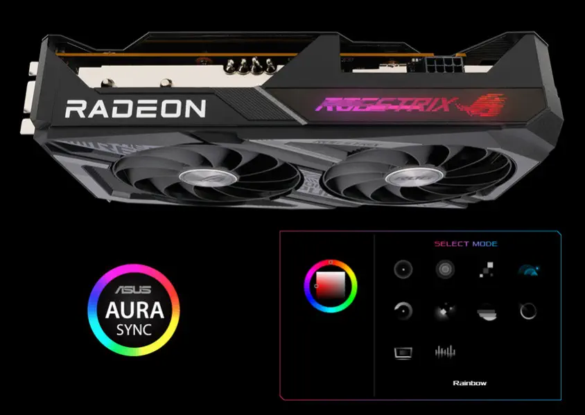 ASUS ROG-STRIX-RX6600XT-O8G-GAMING Ekran Kartı