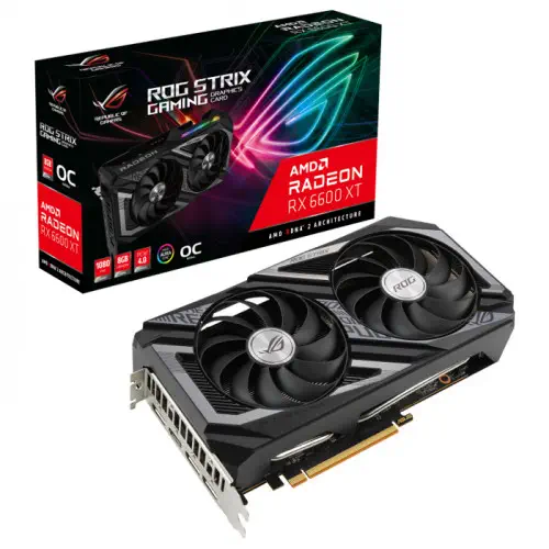 Asus ROG-STRIX-RX6600XT-O8G-GAMING Ekran Kartı