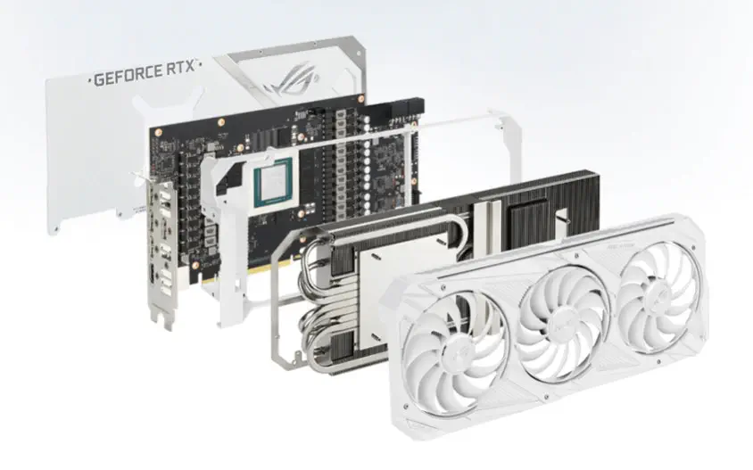 Asus ROG-STRIX-RTX3070-8G-WHITE Gaming Ekran Kartı
