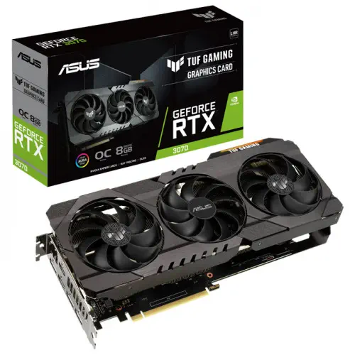 ASUS TUF-RTX3070-O8G-V2-GAMING Ekran Kartı