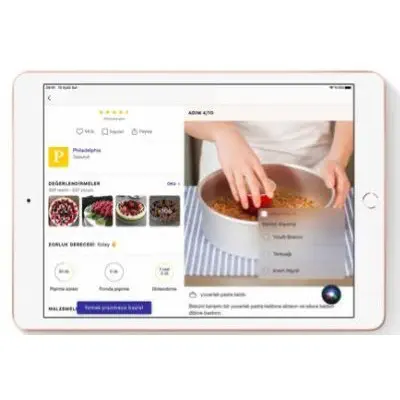 Apple iPad 8.Nesil 10.2″ Wi-Fi + Cellular 32GB Altın MYMK2TU/A Tablet 