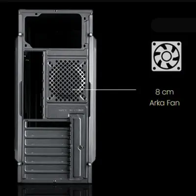 Vento TA-K62 750W ATX Mid-Tower Kasa