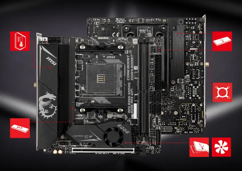 MSI MPG B550I GAMING EDGE MAX WIFI Gaming Anakart